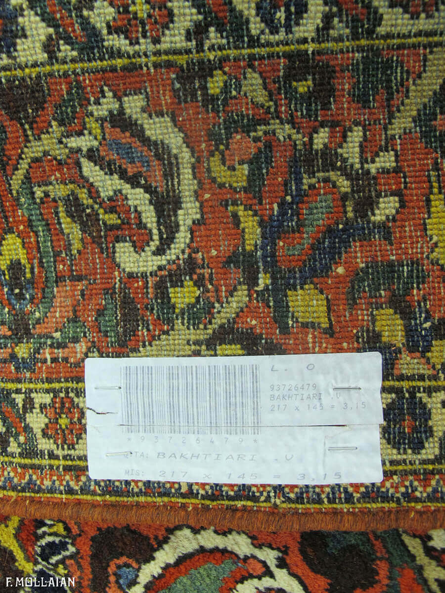 Old Persian Bakhtiari Old Rug n°:93726479